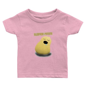 Discover Sleeping potato, cute sleepyhead potato Baby T-shirts