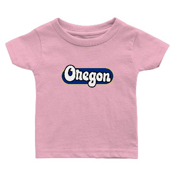Discover Oregon State Capsule Flag Baby T-shirts