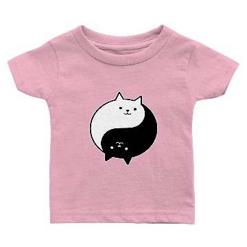 Discover Ying Yang Cat Baby T-shirts