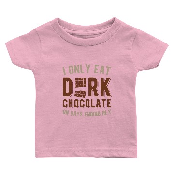 Discover Funny Dark Chocolate Baby T-shirts