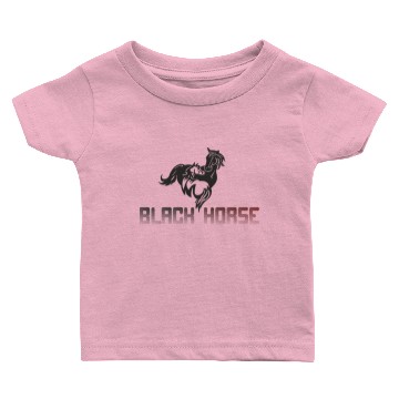 Discover black Horse Baby T-shirts
