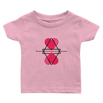Discover Reflective hearts Baby T-shirts