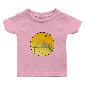 Discover Deserted Mustard Baby T-shirts