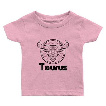 Discover Taurus | Zodiac Sign Baby T-shirts