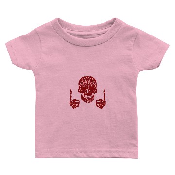 Discover red skull Baby T-shirts