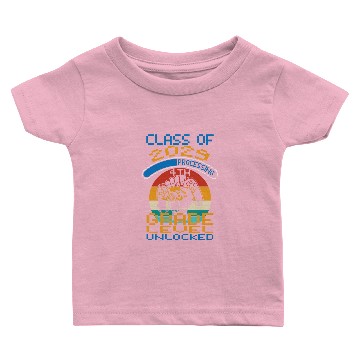 Discover Back to school Class of 2029 4th Grade Level Baby T-shirts