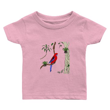 Discover Crimson Rosella merch Baby T-shirts