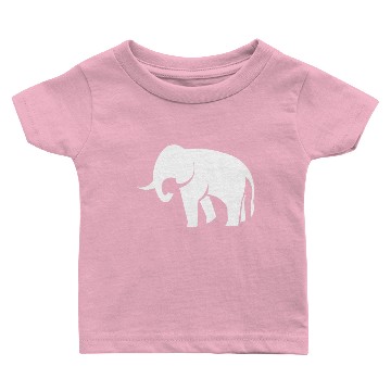 Discover Animal elephant icon funny Baby T-shirts