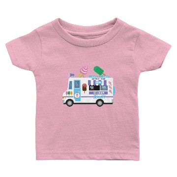 Discover Ice Cream Truck Driver Baby T-shirts