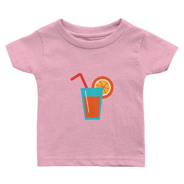 Discover Orange juice Baby T-shirts