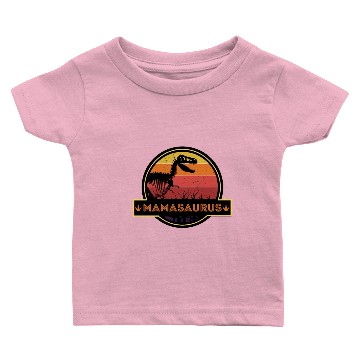 Discover Mamasaurus Baby T-shirts