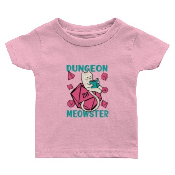 Discover Cute Dungeon Meowster Baby T-shirts