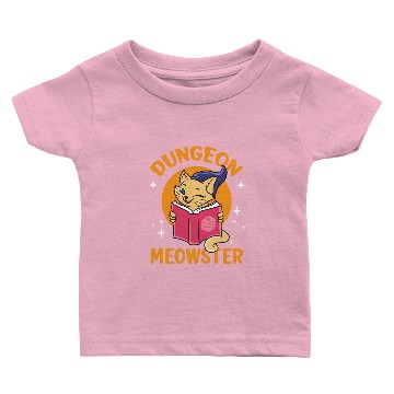 Discover Dungeon Master Cat Meowster Baby T-shirts
