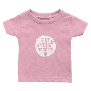 Discover Eat Your Veggies Vegetable Vegetarian Vegetables Baby T-shirts