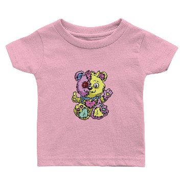 Discover Pastel Goth Ripped Teddy Baby T-shirts