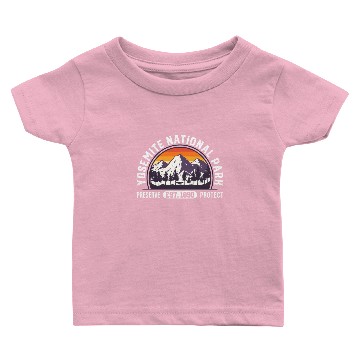 Discover Yosemite National Park | Est 1890 Protect Yosemite Baby T-shirts
