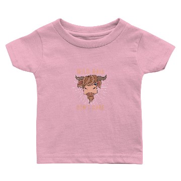 Discover Funny Gift Scottish Highland Cattle Baby T-shirts