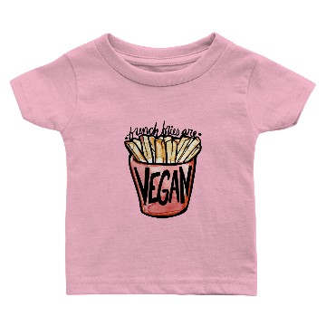 Discover French Fries are vegan Baby T-shirts