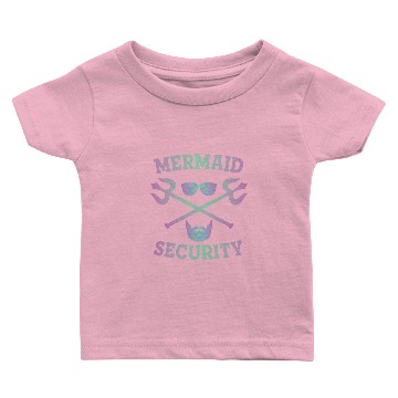 Discover lifeguard Design as mermaid style Baby T-shirts