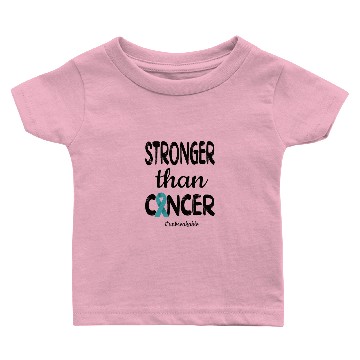 Discover Cervical Cancer Survivor Cervical Cancer Awareness Baby T-shirts