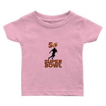 Discover super bowl 50 Baby T-shirts