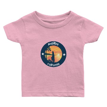Discover Malibu California Baby T-shirts