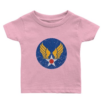 Discover US Harp Air Force Patch Baby T-shirts