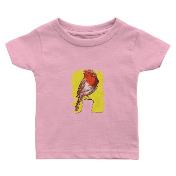 Discover robin bird flying animal Baby T-shirts