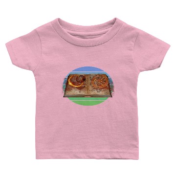 Discover Sunset Spell Book Baby T-shirts