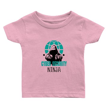 Discover Cyber security ninja programming informatics Hawaiians Baby T-shirts