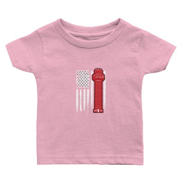 Discover Air Traffic Controller US Flag ATC Baby T-shirts