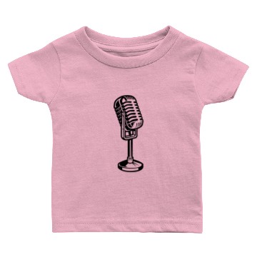 Discover Microphone Baby T-shirts