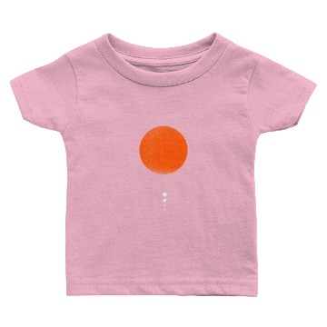 Discover Minimal Solar System Baby T-shirts
