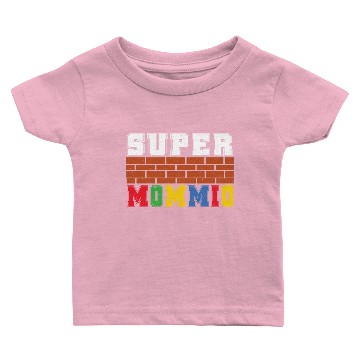 Discover Super Mommio Baby T-shirts
