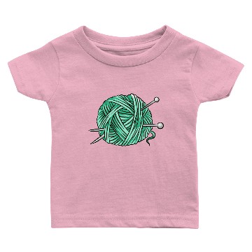 Discover Knitting Sewing Wool Hobby Baby T-shirts