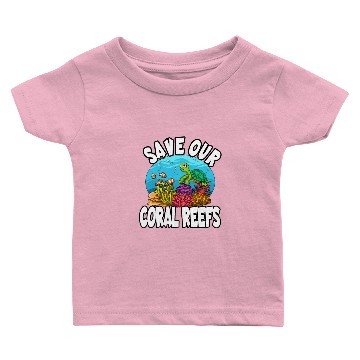 Discover SAVE OUR CORAL Baby T-shirts