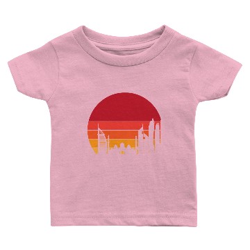 Discover Dubai Sunset Baby T-shirts