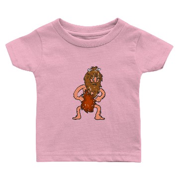 Discover Caveman Pose Baby T-shirts