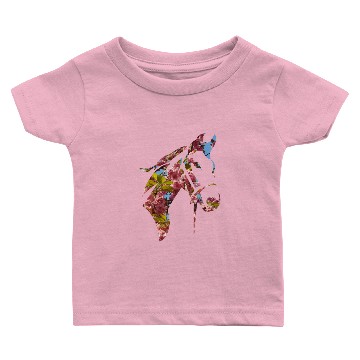 Discover Cherry Blossom Horse Baby T-shirts