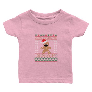 Discover 2020 Made Me Snap Gingerbread Man Oh Snap Funny Ch Baby T-shirts