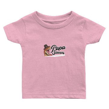 Discover papasaurus papa saurus Baby T-shirts