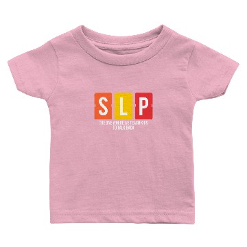 Discover SLP Speech Therapist Speech Therapy Language Baby T-shirts