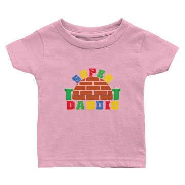 Discover Funny Super Daddio Baby T-shirts