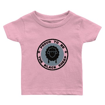 Discover The Black Sheep Baby T-shirts