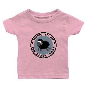 Discover The Black Sheep Baby T-shirts