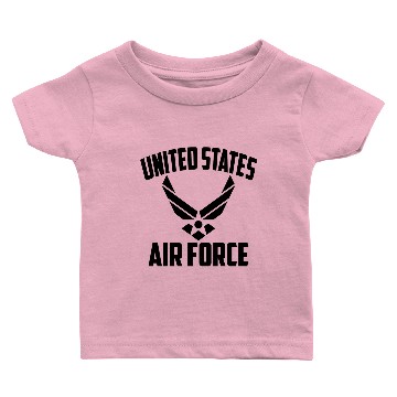 Discover Armed Forces Gear Men'S Air Force Vintage Basic Baby T-shirts