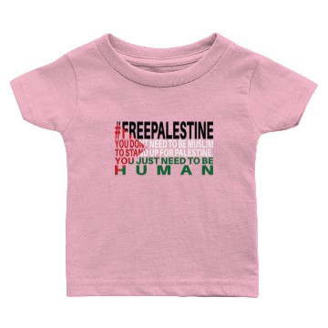 Discover Free Palestine Flag Baby T-shirts