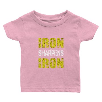 Discover Iron sharpens iron Baby T-shirts