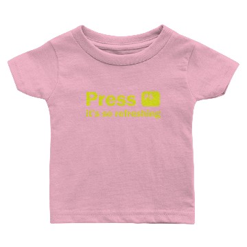 Discover Press nerd programming computer science gift Baby T-shirts