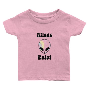 Discover B182 aliens exist Baby T-shirts